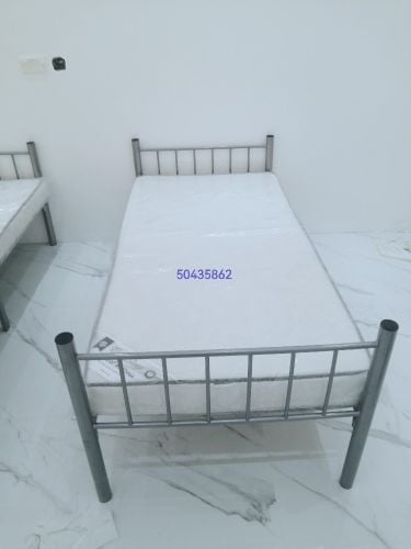 sale new metal silver single bed