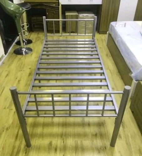 new steel single or double bed