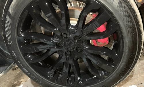 rim colour spraying cost
