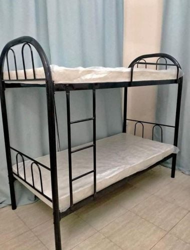 steel single or double bunk bed