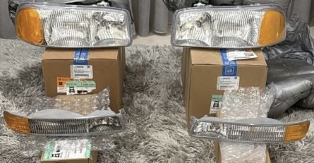 طقم ليتات امامية اصلية جي ام