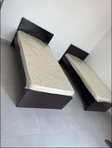 new wooden single bed available