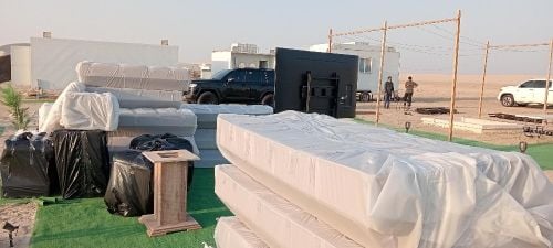 فك ونقل وتركيب وتغليف الخيام
