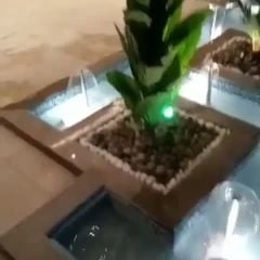 نوافير جلسات شلالات