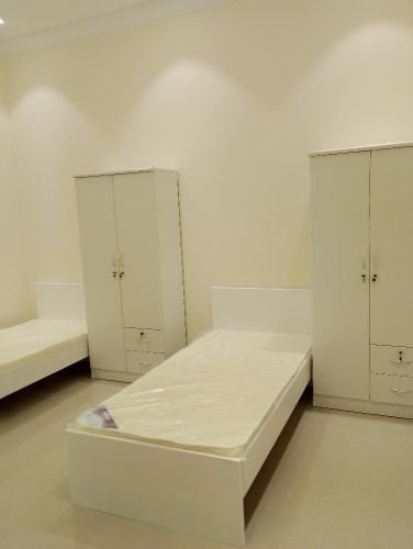 new wooden single bedroom set