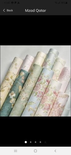 wallpaper fixing.

Grass carpet