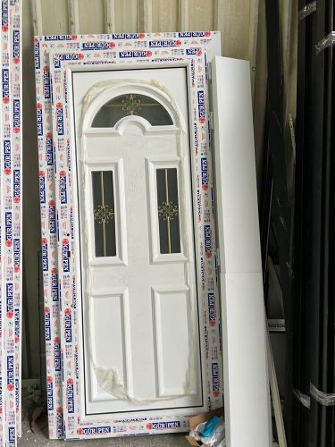 Upvc turkey door window glass 