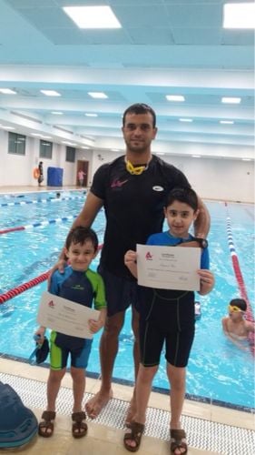 Swimming coach