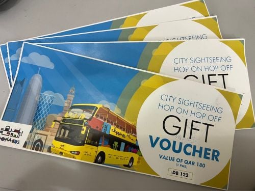 بطاقات باص الدوحة