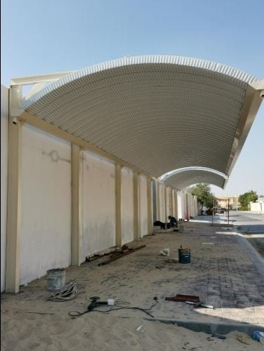 Car  parking shade.