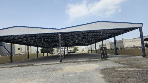 4500  SQM  Land with coverd