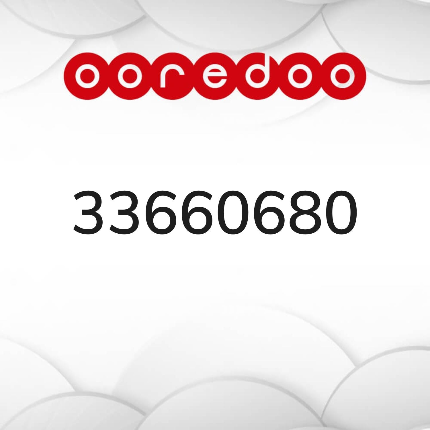 Ooredoo number for SALE