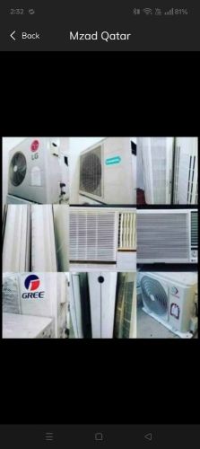 مطلوب مكيفات ويندو او اسبلت واي ن