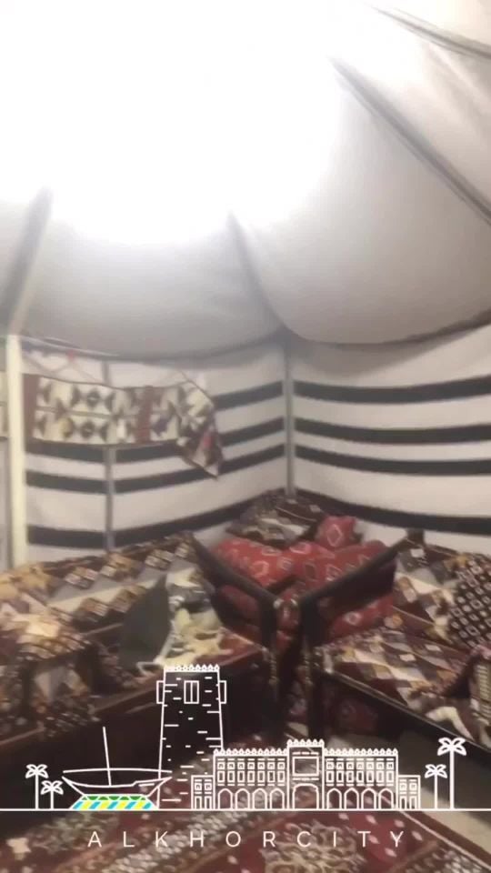 للبيع خيمه 6/4