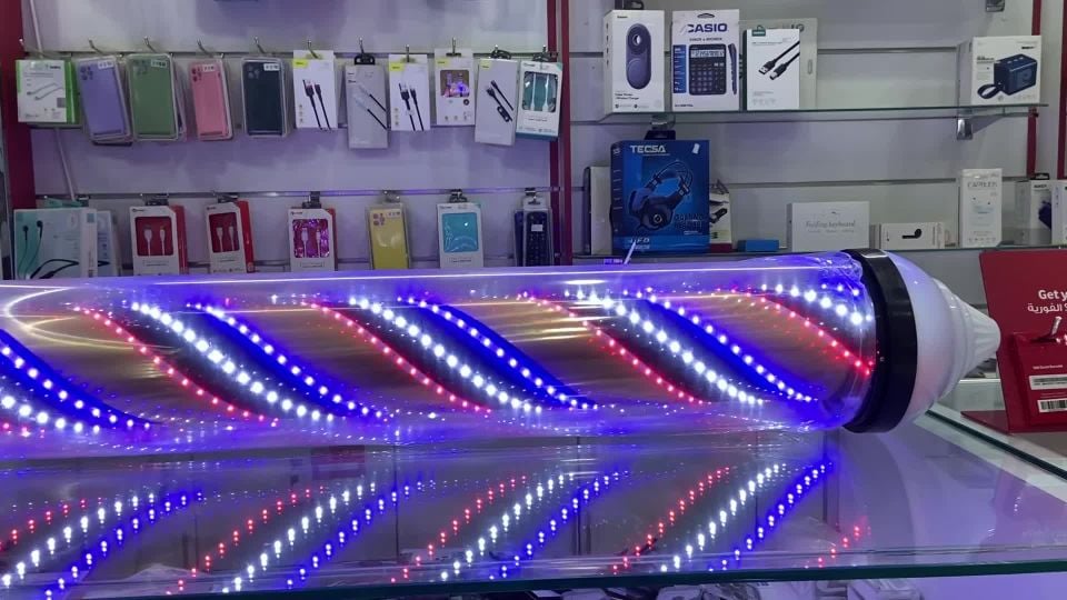 professional lamp of hair salon 