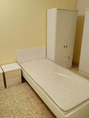 new wooden single bedroom set