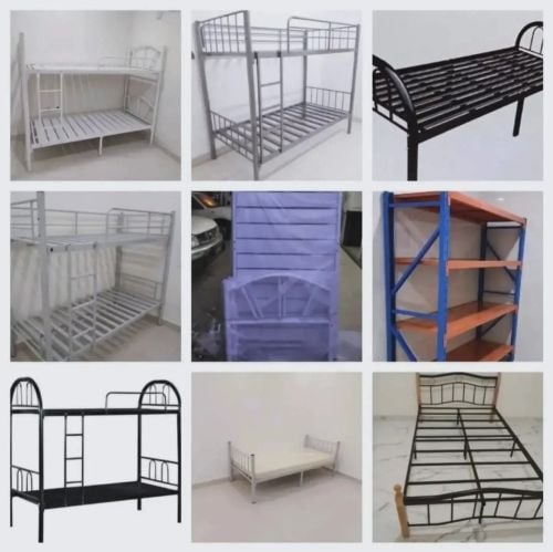 new iron single or double bed