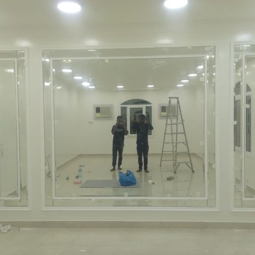 Exclusive glass interior design