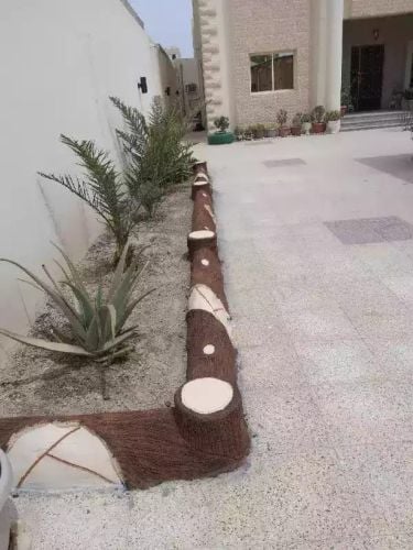 عمل تحديدات الحديقه