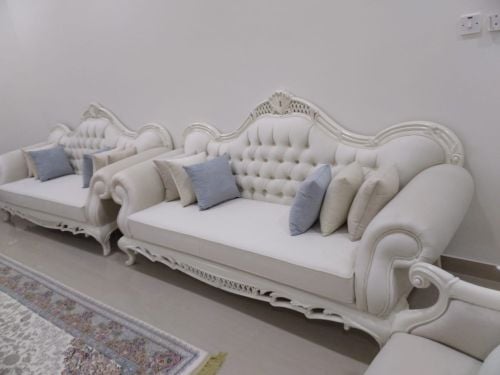 أريكة تلهث وتغيير القماش