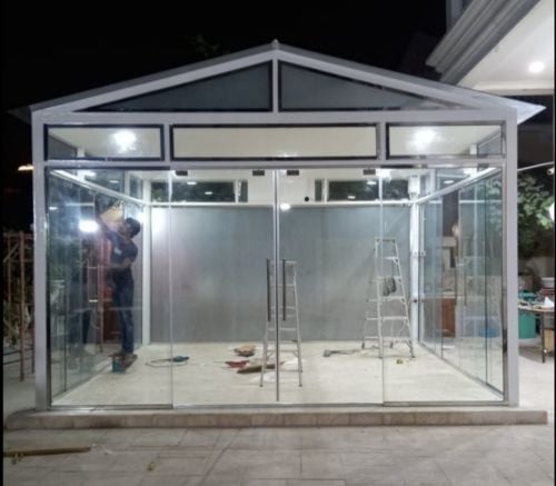 أعمال الزجاج والألمنيوم الخ.