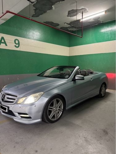 Convertible AMG Mercedes E350 