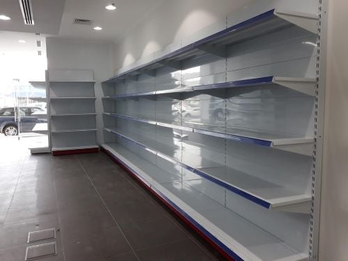 Shelves for supermarket 