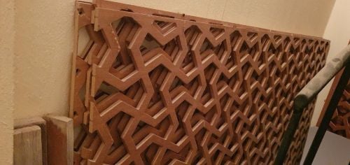 Wood pannel decoration