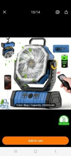 مروحه ذكيه بالريموت