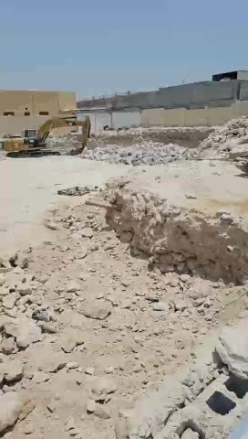 Digging the ground and sale stone