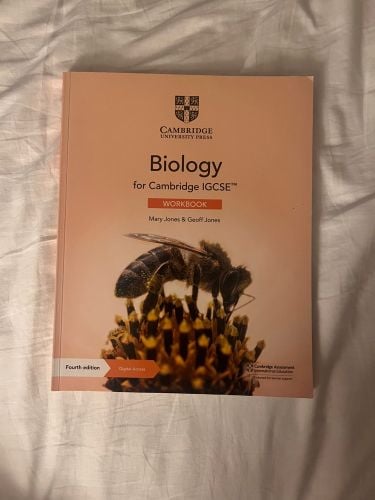 Biology IGCSE cambridge workbook