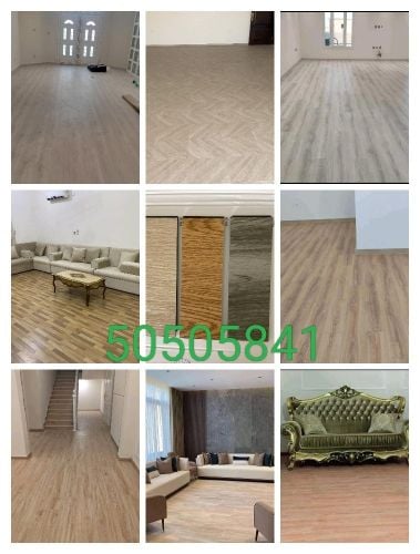 SPC wood flooring