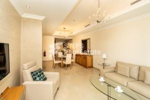 شقة مع وصول إلى الشاطئ في اللؤلؤة