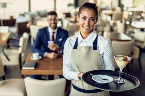 Waitresses from Morocco