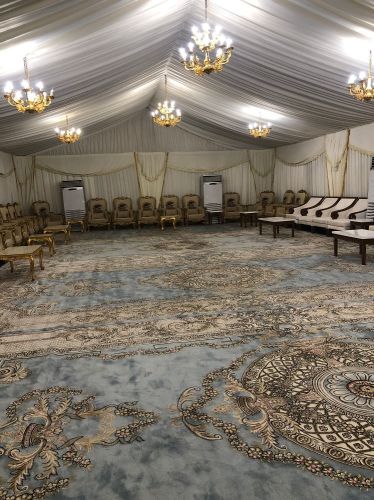 خيام عزاء ملكية
