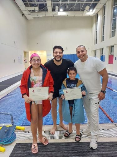 swimming coach 