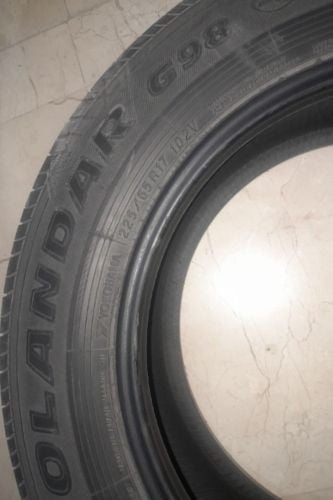 Yokhoma 2 tyres used