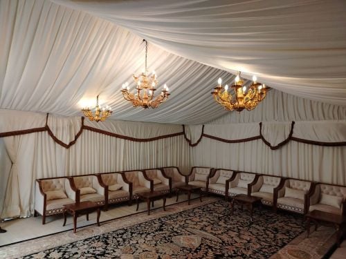 خيام عزاء (مكيفة وجاهزة)
