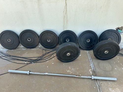 Boxing bag,olympic rubber weights