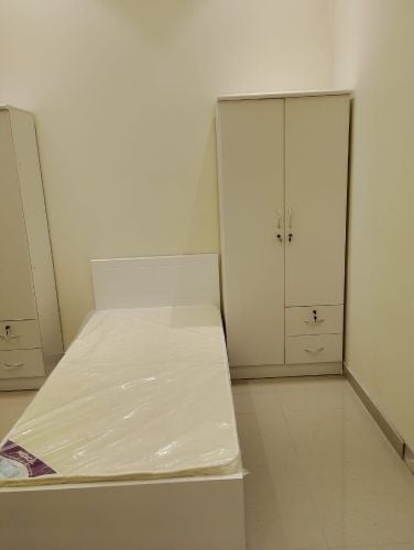 new wooden single bedroom set