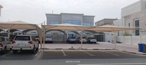 مظلة قماش واتر بروف لحماية السيار