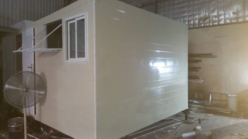 كرفان كبينة وحمام ومطبخ جديدة