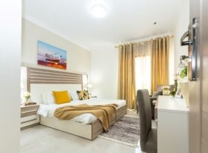 Beautiful 2BR FF in Ezdan Oasis