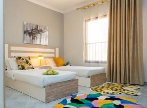 شقة فاخرة من غرفتين نوم