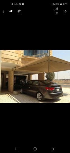 مظلات سيارات