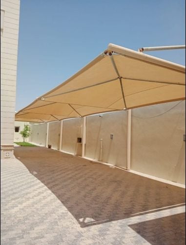 صيانة المظلات والبراكن