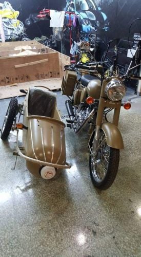 Royal enfield sidecar only