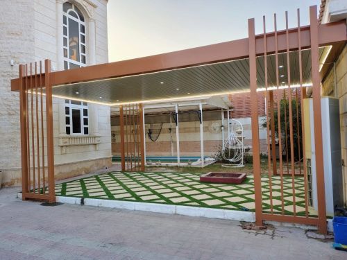 مظلات سيارات مودرن