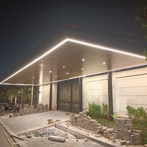 المظلات والسواتر الحديثه