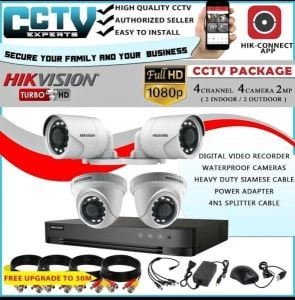 CCTV Camera installation HIKVISIO